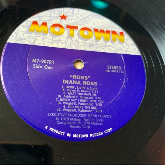 v i n t a g e :: Diana Ross Original Vinyl Record LP ROSS 1978 - Picture 11 of 12